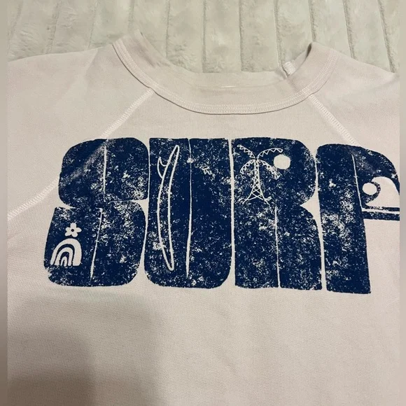 We the free Short sleeve surf sweatshirt - Picture 2 of 8